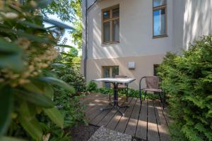 Zahrada ubytování Ostseevilla - Appartement 05