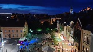 Výhľad na mesto Olsztyn alebo výhľad na mesto priamo z apartmánu