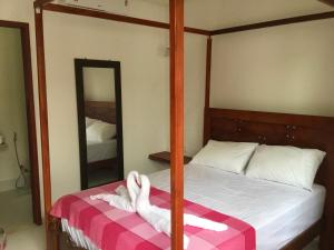 Recanto de Maragogi客房内的一张或多张床位