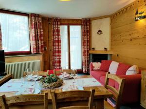 Area soggiorno di Chalets Mignon