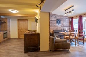 Köök või kööginurk majutusasutuses Putzenhof Appartements