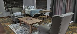 Ένα ή περισσότερα κρεβάτια σε δωμάτιο στο Studio View
