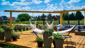 Vonkajšia záhrada v ubytovaní Apartamenty Sun & Snow Resorts F Białka Tatrzańska z sauną