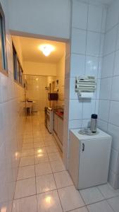 Un baño de Apartamento Aconchegante Familiar - 3 Quartos - Guarapari - Centro
