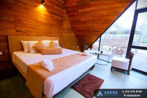 Gabaa Resort & Spa - Habarana客房内的一张或多张床位