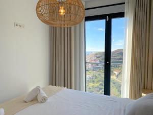 Posteľ alebo postele v izbe v ubytovaní Balcon del Mar Seaview 211 Casasol