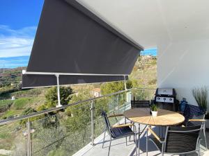 Balkón alebo terasa v ubytovaní Balcon del Mar Seaview 211 Casasol