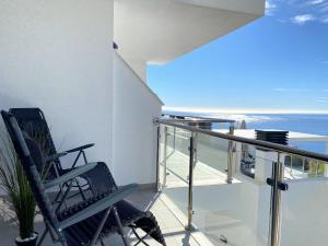 Balkón alebo terasa v ubytovaní Balcon del Mar Seaview 211 Casasol