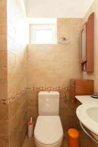 A bathroom at House with majestic sea view