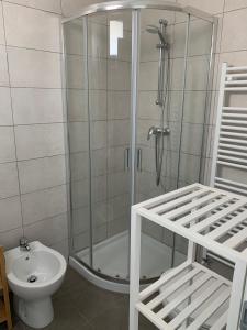Koupelna v ubytování Erikasa Appartamento
