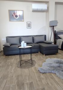 Posezení v ubytování Aithra Studio