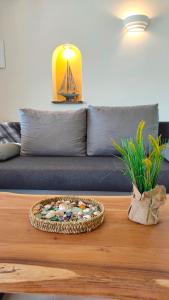 Гостиная зона в Aelia Mare Apartments Nr3