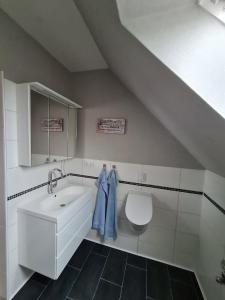 Koupelna v ubytování Ferienwohnung Schmidt + 6 fotografií