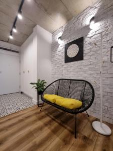 Część wypoczynkowa w obiekcie Apartament Wyspiański