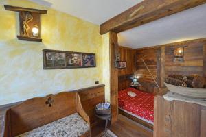 Postel nebo postele na pokoji v ubytování Maison Lazier