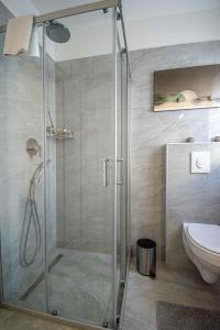Koupelna v ubytování Luxury apartment with swimming pool Ana