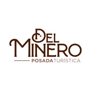 a logo for a restaurant called del mirore at La Posada del Minero in Minas de Corrales