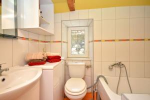 Kúpeľňa v ubytovaní apartment GLORIA - old city center