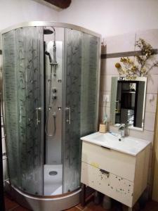 Ванная комната в Les Abeilles