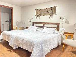Cama o camas de una habitación en Casa Sara
