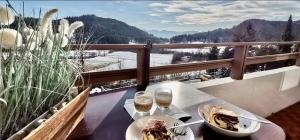 Widok na góry z tego apartamentu