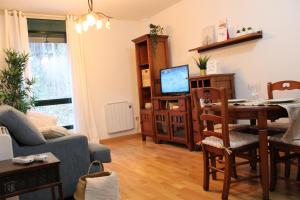 TV a/nebo společenská místnost v ubytování Apartamento Sauce