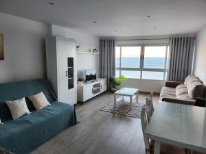 Posezení v ubytování Estupendo apartamento al mar