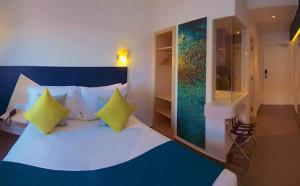 Postel nebo postele na pokoji v ubytování Relax Hôtel Oujda