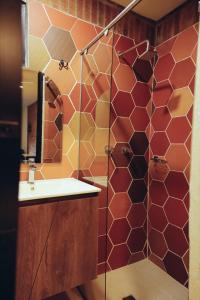 A bathroom at Bunde Haus Hotel EXPRESS BOUTIQUE