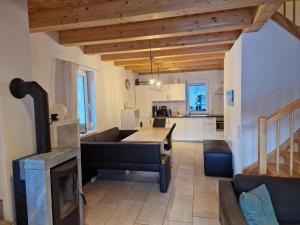 A kitchen or kitchenette at Chalet in Kötschach by Ski Slopes