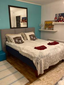 Postel nebo postele na pokoji v ubytování Villa Shaman