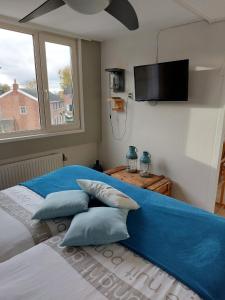 Postel nebo postele na pokoji v ubytování Bed & Breakfast d'Ouwe Smidse