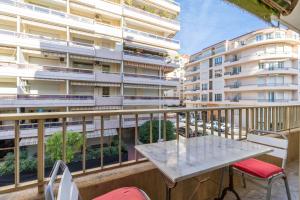 Balkón alebo terasa v ubytovaní Cozy studio in the heart of Cannes - Near sea