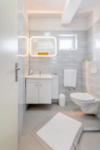 Koupelna v ubytování Apartman Petra 5