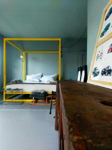 Postel nebo postele na pokoji v ubytování CASA GIANNI