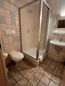 Koupelna v ubytování Landgasthof Jägerhaus