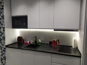 Kuchyňa alebo kuchynka v ubytovaní Apartament Lenka
