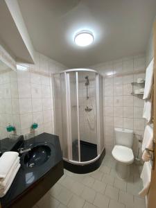 Vannituba majutusasutuses Hotel Prichovice