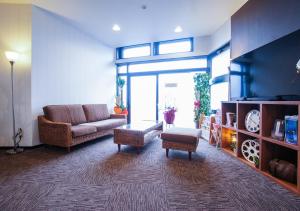 Istumisnurk majutusasutuses HOTEL LiVEMAX BUDGET Gunma Numata