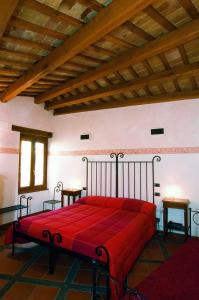 Vuode tai vuoteita majoituspaikassa B&B La Torretta sul Borgo