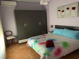 Postel nebo postele na pokoji v ubytování Apartamento Sanchiz