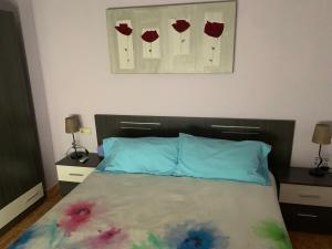 Postel nebo postele na pokoji v ubytování Apartamento Sanchiz