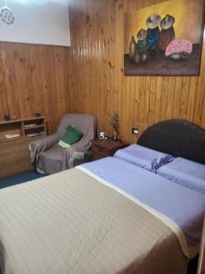 Кровать или кровати в номере Estadía Don Roque