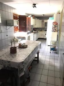 Kuchyň nebo kuchyňský kout v ubytování Granja São Pedro