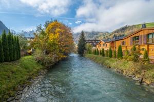 Paesaggio naturale nelle vicinanze dello chalet