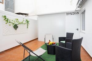 Posedenie v ubytovaní Home2Book Terrace City Center Ramblas Santa Cruz