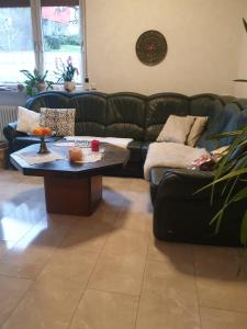 Χώρος καθιστικού στο Ferienwohnung Wendel