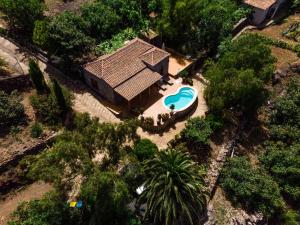 The swimming pool at or close to Sea view villa in Tijarafe, private pool. Még 9 kép
