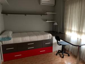 Postel nebo postele na pokoji v ubytování Apartamento Sanchiz