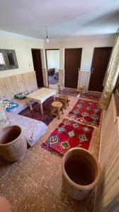 Зона вітальні в Gite Oukaimeden